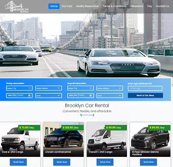 Brooklyn Car Rental Website