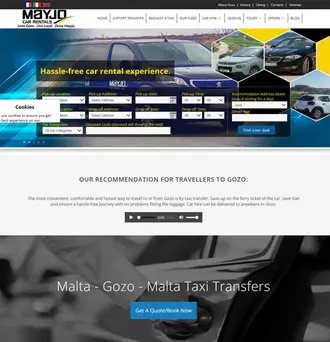 Car Rental Website Malta
