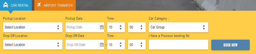 Car Rental Booking Engine